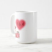 Mug de la Saint-Valentin mignon (Devant gauche)