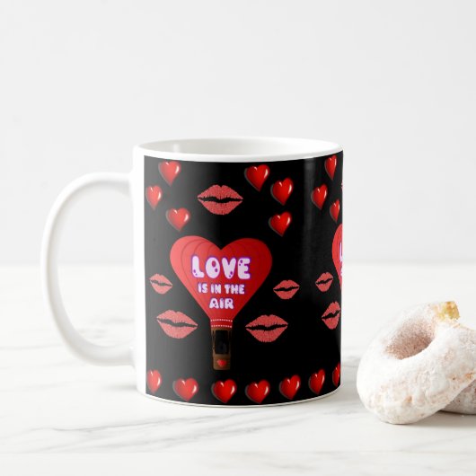 Mug de la Saint-Valentin Mugs (Avec donut)