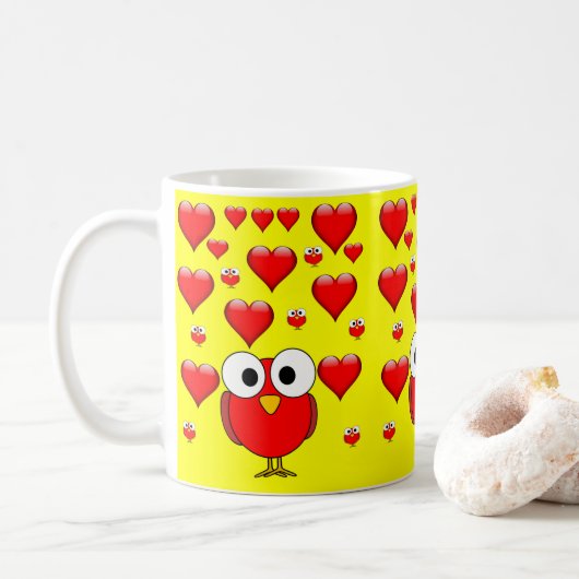 Mug de la Saint-Valentin Mugs (Avec donut)