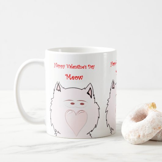 Mug de la Saint-Valentin Mugs (Avec donut)