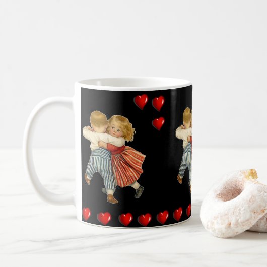 Mug de la Saint-Valentin Mugs (Avec donut)
