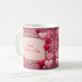 Mug de la Saint Valentin personnalisé (Devant gauche)