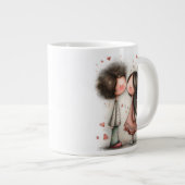 Mug de la Saint-Valentin – Premier baiser Douce Ro (Devant droit)