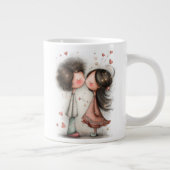 Mug de la Saint-Valentin – Premier baiser Douce Ro (Droite)