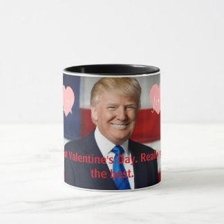 Mug de la Saint-Valentin Trump