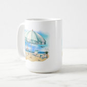 Mug de la scène de plage (Devant gauche)