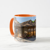 Mug de la scène de plage tropicale (Devant gauche)