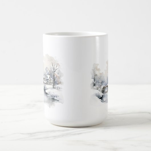 Mug de la scène d'hiver (Centre)