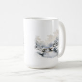 Mug de la scène d'hiver (Devant droit)