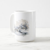 Mug de la scène d'hiver (Devant gauche)