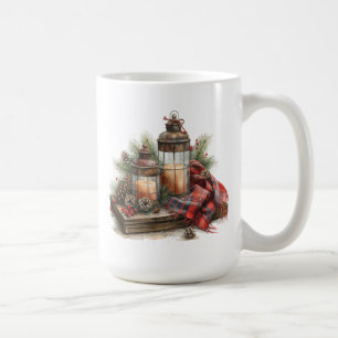 Mug de la scène d'hiver