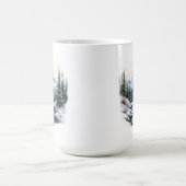 Mug de la scène d'hiver (Centre)
