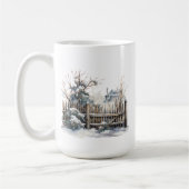 Mug de la scène d'hiver (Gauche)