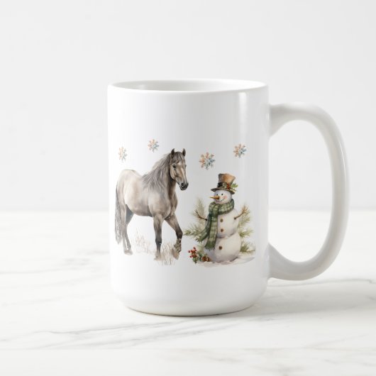 Mug de la scène d'hiver (Droite)