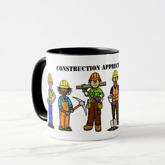 Mug de la semaine d'appréciation de la constructio (Devant gauche)