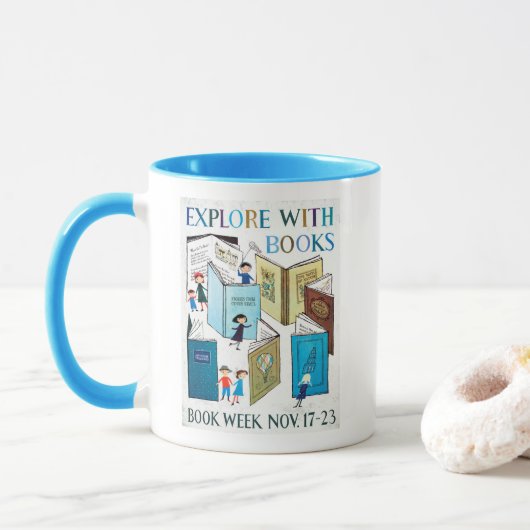 Mug de la Semaine du livre pour enfants 1957 (Avec donut)