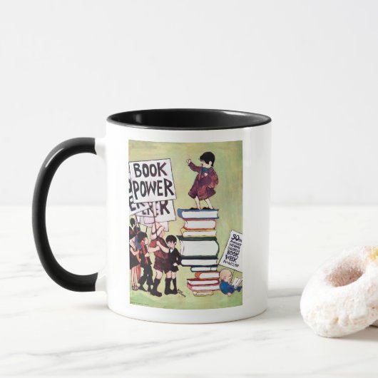 Mug de la Semaine du livre pour enfants 1969 (Avec donut)