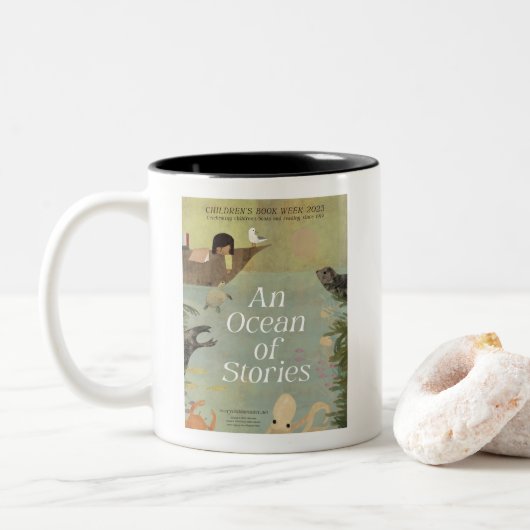Mug de la Semaine du livre pour enfants 2025 (Avec donut)