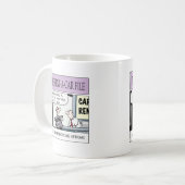 Mug de la société de location de voiture (Devant gauche)
