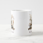 Mug de la sorcière - Crâne d’automne et bougies (Devant)