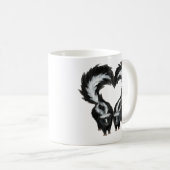 Mug de l'amour de la peau (Devant droit)