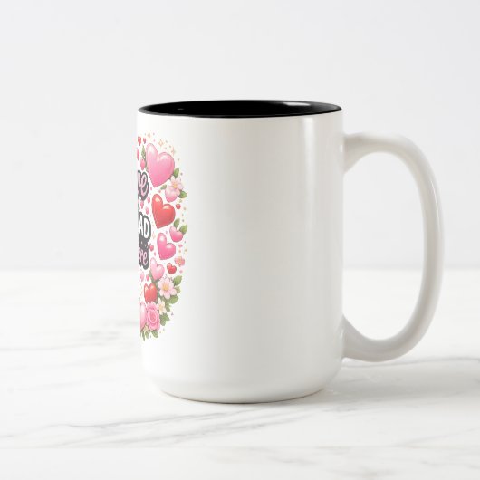 Mug de l'amour de la Saint-Valentin (Droit)