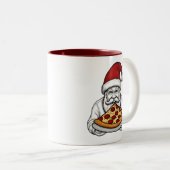 Mug de l'amoureux de la pizza (Devant droit)