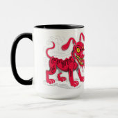 Mug de l'Amoureux des chiens - Design de chien mig (Gauche)