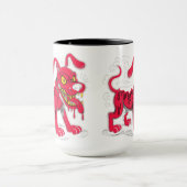 Mug de l'Amoureux des chiens - Design de chien mig (Centre)