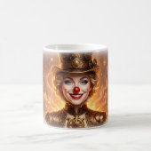 Mug de l'animateur de cirque Steampunk en feu Clow (Centre)