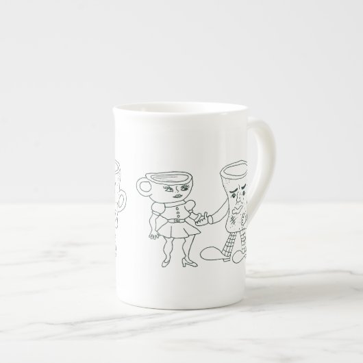 Mug de l'anniversaire de la bande dessinée (Devant droit)