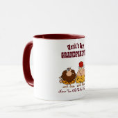 Mug de l'anniversaire de mariage drôle des GRANDS- (Devant gauche)