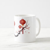 Mug de lanternes chinoises festives (Devant droit)