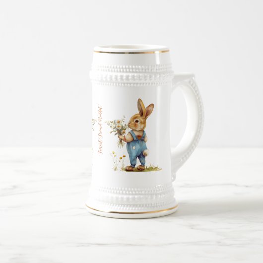 Mug de lapin forestier - Votre ami des bois (Devant droit)