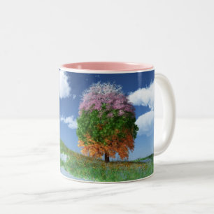 Mug de l'arbre de saison