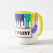Mug de l'artiste peintre humide (Devant droit)
