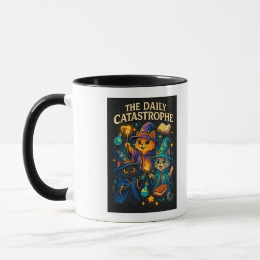 Mug de l'Assistant de chat / Catastrophe quotidien (Gauche)