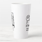 Mug de Latte Besoin d'une Pause (Devant)