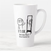 Mug de Latte Besoin d'une Pause (Droite)
