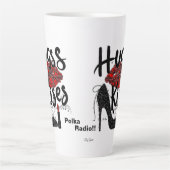 Mug de Latte Câlins & Bisous (Devant)