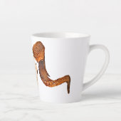 Mug de latte crânienne du mouton Ram (Droite)