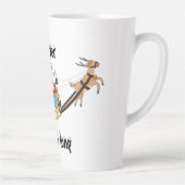 Mug de latte de Noël (Droite)