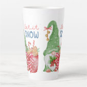 mug de latte de style Noël (Devant)