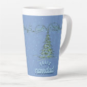 mug de latte de style Noël (Angle droit)