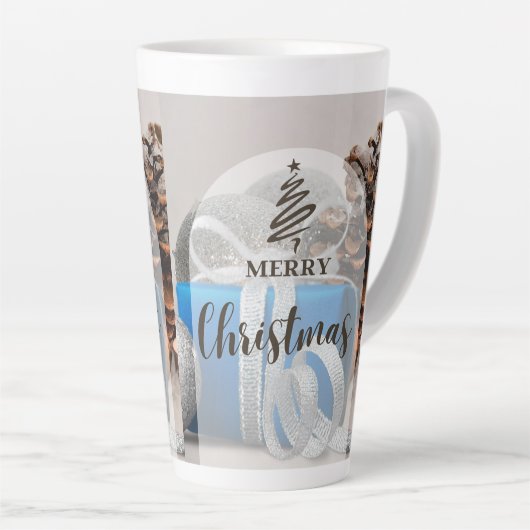 mug de latte de style Noël  (Angle droit)