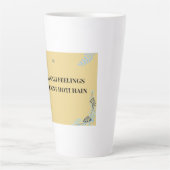 Mug de latte Desi Chai drôle (Devant)