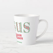 Mug de latte Jésus est la raison (Droite)