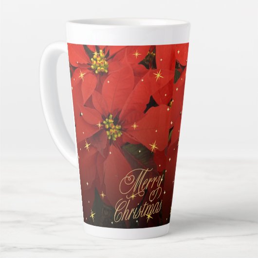mug de latte style Noël (Angle gauche)