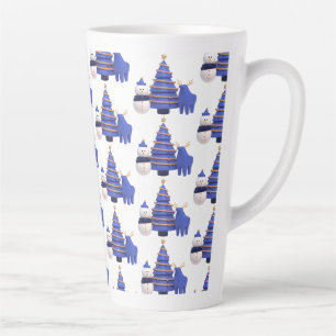 mug de latte style Noël 