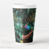 mug de latte style Noël (Devant)
